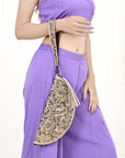 American Darling Clutch Hand Tooled Genuine Leather Women Bag Western Handbag Purse
