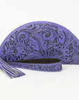 American Darling Clutch Hand Tooled Genuine Leather Women Bag Western Handbag Purse
