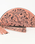 American Darling Clutch Hand Tooled Genuine Leather Women Bag Western Handbag Purse