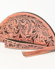 American Darling Clutch Hand Tooled Genuine Leather Women Bag Western Handbag Purse
