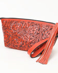 American Darling Hand Tooled Genuine Leather Women Bag Western Handbag Purse
