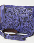 American Darling Hand Tooled Genuine Leather Women Bag Western Handbag Purse