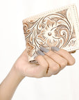 American Darling Wallet Hand Tooled Genuine Leather Women Bag Western Handbag Purse
