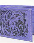 American Darling Wallet Hand Tooled Genuine Leather Women Bag Western Handbag Purse