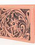 American Darling Wallet Hand Tooled Genuine Leather Women Bag Western Handbag Purse