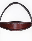 Bar H Equine Western Genuine Leather Horse Tack Set Dark Brown