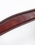 Bar H Equine Western Leather Headstall & Breast Collar Dark Brown