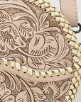 American Darling Canteen Hand Tooled Genuine Leather Women Bag Western Handbag Purse