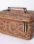 American Darling Jewelry Case Hand Tooled Genuine Leather Women Bag Western Handbag Purse