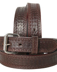 American Tanner Western Grain Leather Unisex Holster Belt Men Women Brown