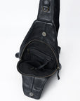 Full Grain Leather Sling Bag - SWC202 – Hilason