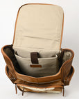 Ohlay Bags OHG179 Western Women & Man Hair-on Genuine Leather BACKPACK Bag