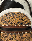 Ohlay Bags OHG189A Sling Hand Tooled Hair-On Genuine Leather Women Bag Western Handbag Purse