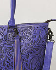 American Darling Tote Hand Tooled Genuine Leather Women Bag Western Handbag Purse