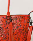 American Darling Tote Hand Tooled Genuine Leather Women Bag Western Handbag Purse