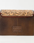 American Darling Adbg1465 Small Crossbody Hand Tooled Hair-On Genuine Leather Women Bag Western Handbag Purse