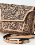 American Darling Crossbody Beautifully Hand Tooled Genuine Leather women bag western handbag purse