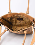 Tote Hand Tooled Genuine Leather women bag western handbag purse