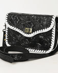 American Darling Crossbody Hand Tooled Genuine Leather women bag western handbag purse
