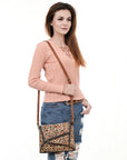 American Darling Adbga560 Cross Body I Hand Tooled Genuine Leather Women Bag Western Handbag Purse
