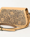 American Darling Adbgz845A Cross Body I Hand Tooled Genuine Leather Women Bag Western Handbag Purse