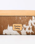 American Darling Adbgz848A Wallet Hand Tooled Hair-On Genuine Leather Women Bag Western Handbag Purse