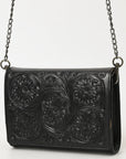 American Darling Adbgz855 Cross Body I Hand Tooled Genuine Leather Women Bag Western Handbag Purse