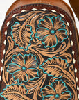 American Darling Sling Hand Tooled Genuine Leather Women Bag Western Handbag Purse