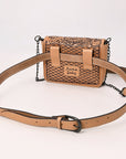 American Darling Crossbody Hand Tooled Genuine Leather women bag western handbag purse