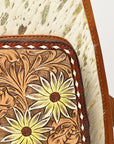 American Darling Sling Hand Tooled Saddle Blanket Genuine Leather women bag western handbag purse