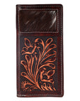 BAR H EQUINE Genuine Leather Rodeo - Bifold & Trifold Wallet For Men Women