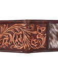 BAR H EQUINE Genuine Leather Rodeo - Bifold & Trifold Wallet For Men Women