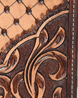 BAR H EQUINE Genuine Leather Rodeo - Bifold & Trifold Wallet For Men Women