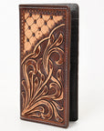 BAR H EQUINE Genuine Leather Rodeo - Bifold & Trifold Wallet For Men Women