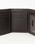BAR H EQUINE Genuine Leather Rodeo - Bifold & Trifold Wallet For Men Women