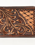 BAR H EQUINE Genuine Leather Rodeo - Bifold & Trifold Wallet For Men Women