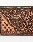 BAR H EQUINE Genuine Leather Rodeo - Bifold & Trifold Wallet For Men Women
