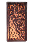 BAR H EQUINE Genuine Leather Rodeo - Bifold & Trifold Wallet For Men Women