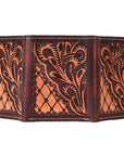 BAR H EQUINE Genuine Leather Rodeo - Bifold & Trifold Wallet For Men Women