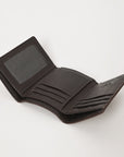 BAR H EQUINE Rodeo Floral Bifold & Trifold Wallet For Men Women HairOn Genuine Leather Tan