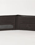 BAR H EQUINE Rodeo Floral Bifold & Trifold Wallet For Men Women HairOn Genuine Leather Tan