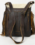 American Darling Crossbody Hair On Genuine Leather Western Women Bag Handbag Purse | for Cute