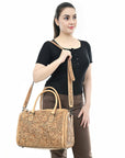 American Darling Duffel Hand Tooled Genuine Leather Women Bag Western Handbag Purse