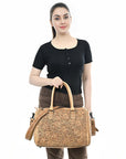 American Darling Duffel Hand Tooled Genuine Leather Women Bag Western Handbag Purse