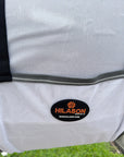 66 In - 84 In Hilason Horse Fly Sheet Uv Protect Mesh Bug Mosquito Summer White/Gray