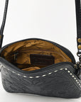 American Darling Hand Tooled Genuine Leather Women Bag Western Handbag Purse