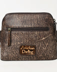 American Darling Hand Tooled Genuine Leather Women Bag Western Handbag Purse
