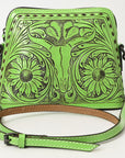 American Darling Hand Tooled Genuine Leather Women Bag Western Handbag Purse
