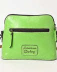 American Darling Hand Tooled Genuine Leather Women Bag Western Handbag Purse