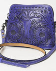 American Darling Hand Tooled Genuine Leather Women Bag Western Handbag Purse